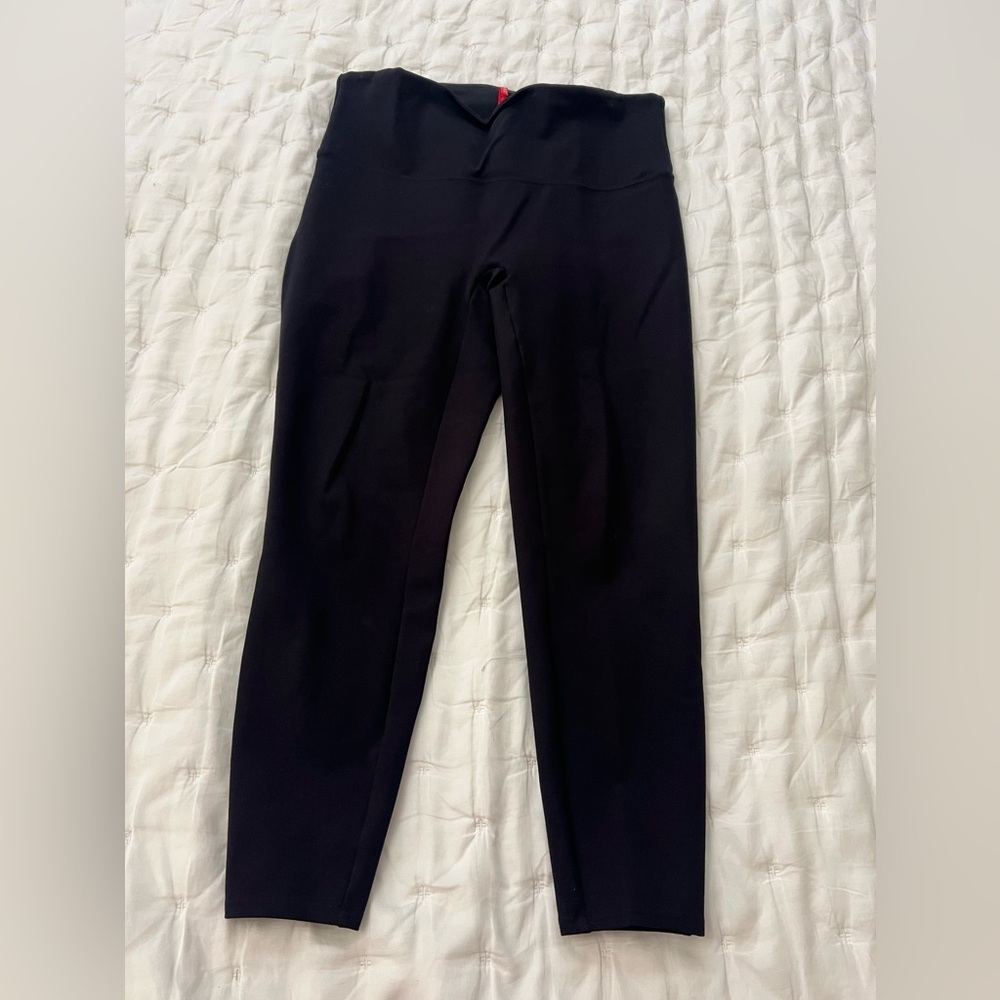 Spanx Thick Black Leggings Sz XL